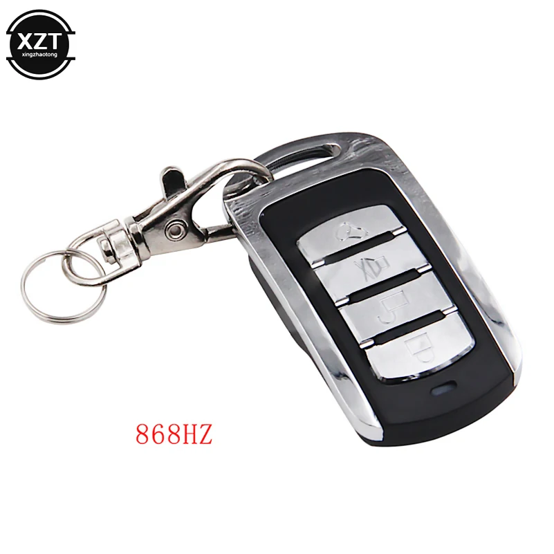 4-Button Metal Universal Wireless Copy Remote Control Frequency 868MHZ Electric Garage Door Remote Control Key