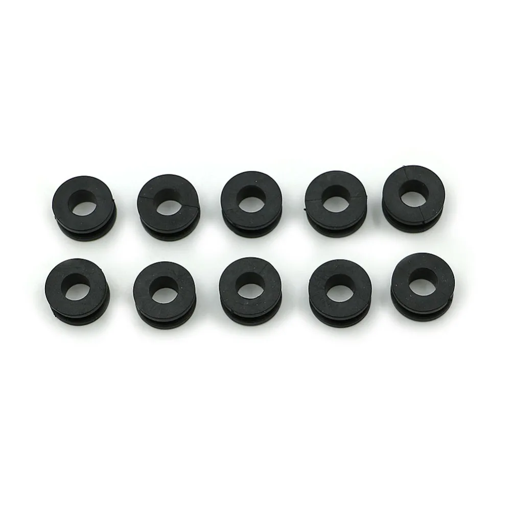 10 Piece Rubber Grommets for Motorcycle Fairings For Suzuki GSXR 600 GSXR750 GSXR1000 GSXR1300R Kawasaki Ninja ZX-6R ZZR600