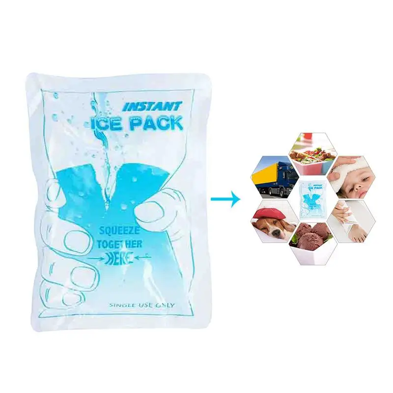 Instant Portable Cold Pack Capacity Disposable Ice Pack for Athletes Outdoor Activities