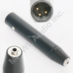 XLR 3Pin Phantom Power adapter For Sennheiser 3.5mm Jack Lavalier Headset Musical Instrument Microphone for Mixer Job
