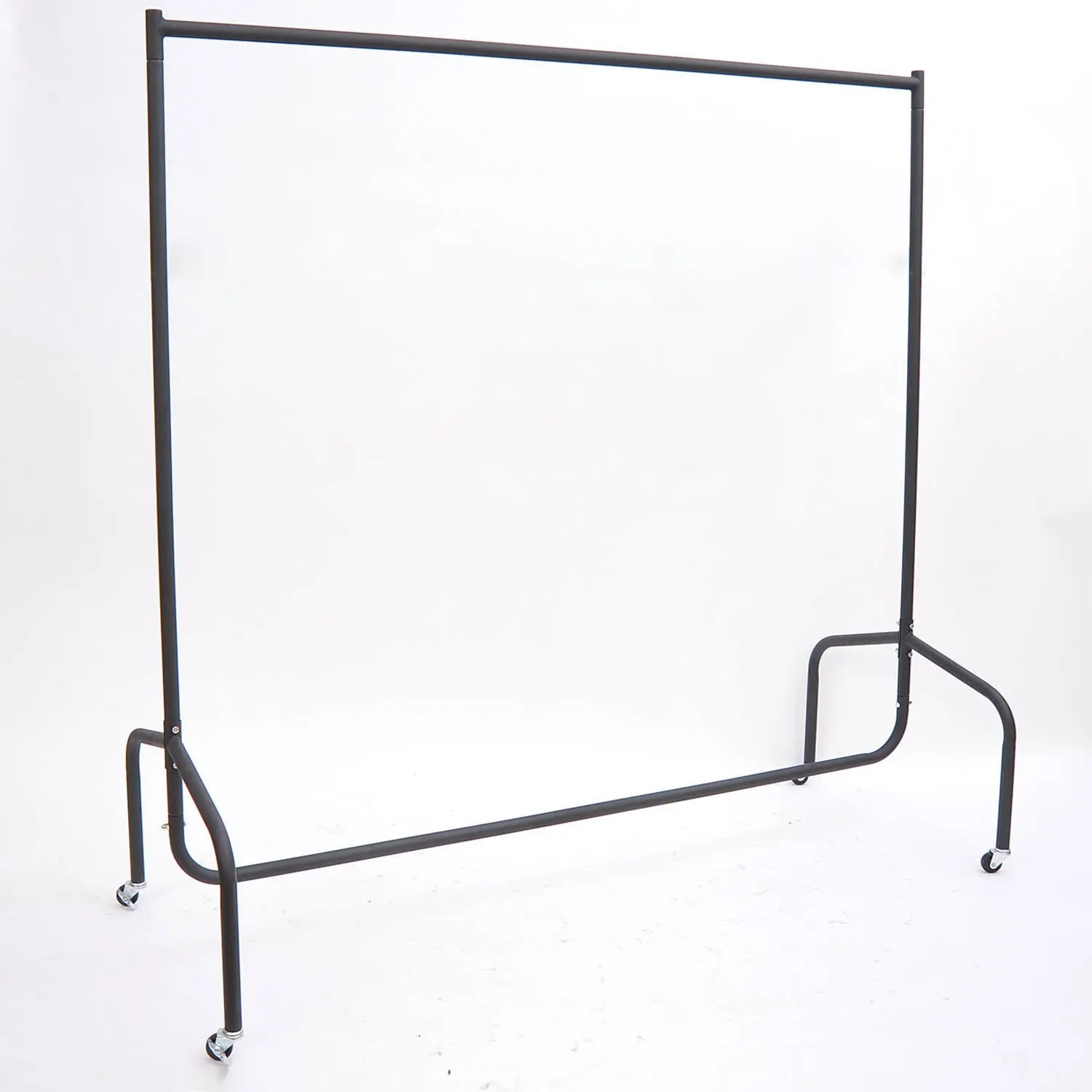 Homcom tendedero ple gable 4 niveles con 6 ruedas estantes acero 80-142x55x172 cm – Detail 5