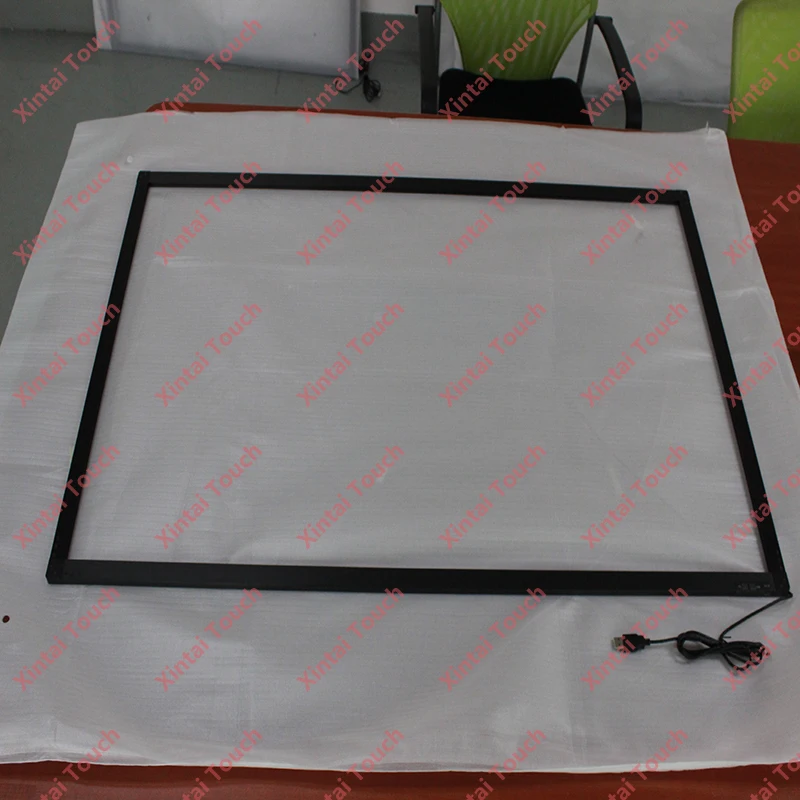 Xintai Touch  50 Inches 10 Touch Points 16:9 Ratio IR Touch Frame Panel/Touch Screen Overlay Kit Plug & Play (NO Glass)