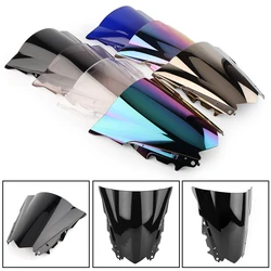 Motorcycle Windshield Windscreen Double Bubble For Yamaha YZF R25 2014 2015 2016 2017 2018 & YZF-R3 2015 ABS Plastic