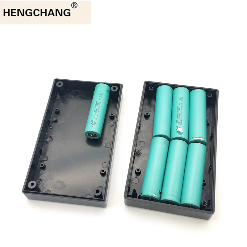 140*82*38mm 7 18650 Case baterie Box wodoodporny plastikowy elektroniczny projekt Dropshipping DIY obudowa instrumentu