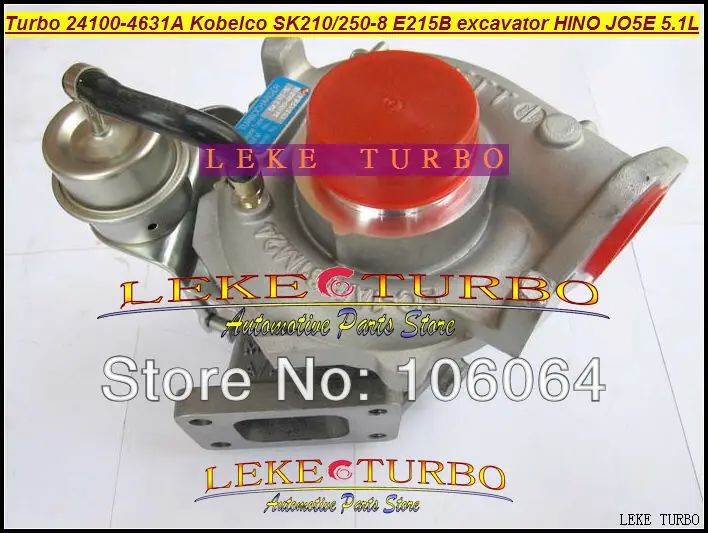 Turbo 24100-4631A 241004631A 24100-4631 761916-5003S Turbocharger For KOBELCO SK210-8 SK250-8 E215B Excavator For HINO JO5E 5.1L