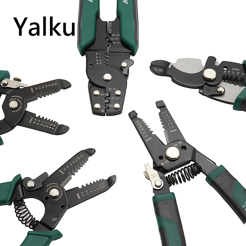 Wire Stripper Decrustation Pliers Multi tool Repair Tool Pliers Cable Wire Stripping Pliers Crimping Tool Pliers Combination