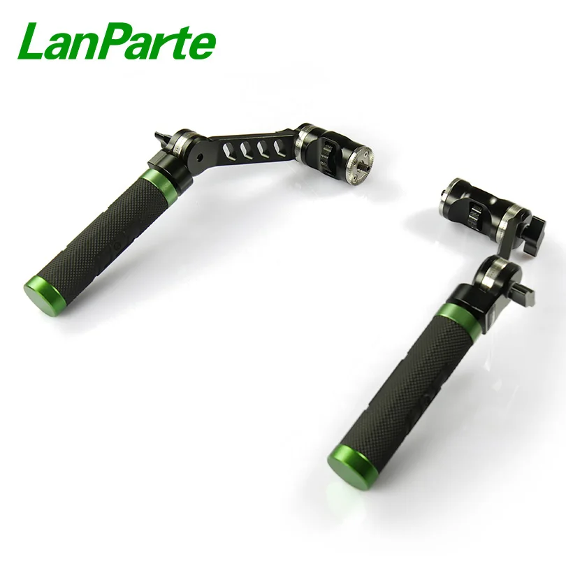 LanParte Universal Rosette Hand Grip V3 with Double Rob Clamp for 15mm System shoulder grip