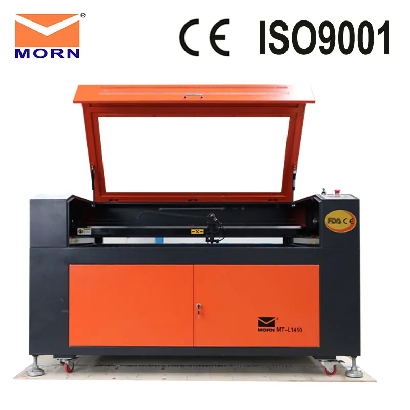 Morn alta precisão mini máquina de corte e gravação em co2 cnc para papel/couro/vidro/madeira