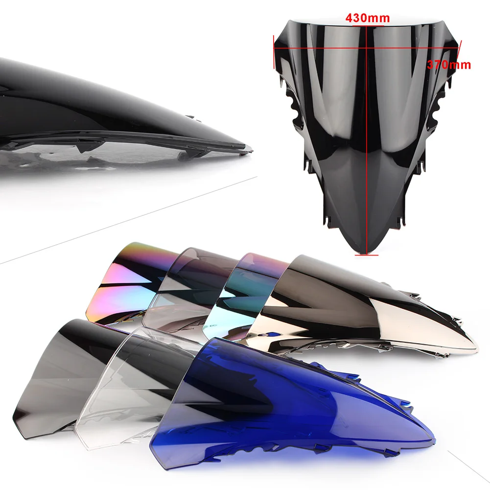 YZF R1 2007-2008 ABS Motorcycle Front Windshield Windscreen Windproof Cover Screen For Yamaha YZF-R1 07 08