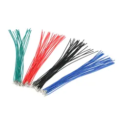 20pcs KF2510 Terminal Electronic Wire 2.54mm Connecting Line Single Head Crimping Cable 24AWG