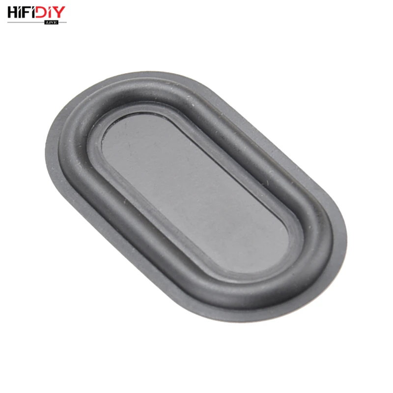 HIFIDIY LIVE  Bass Speaker Plate Passive Radiator Auxiliary Bass Rubber Vibration Plate Oval  2040~5090 (20~47)mm x (40~88)mm