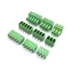 10Set/LOT 3.81 15EDG 15EDGK Pluggable Terminal 3.81MM Looper Straight Needle 2/3/54/5/6/7/8PIN