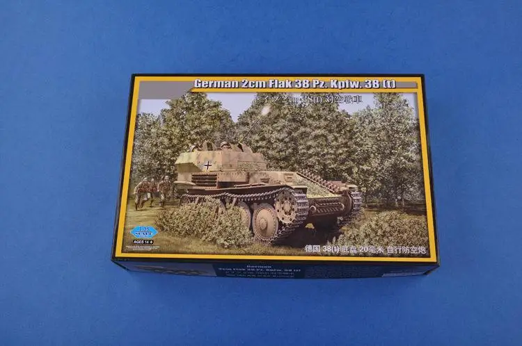 

Комплект моделей Hobbyboss 1/35 80140 немецкий 2 см Flak 38 Pz.Kpfw.38(t)