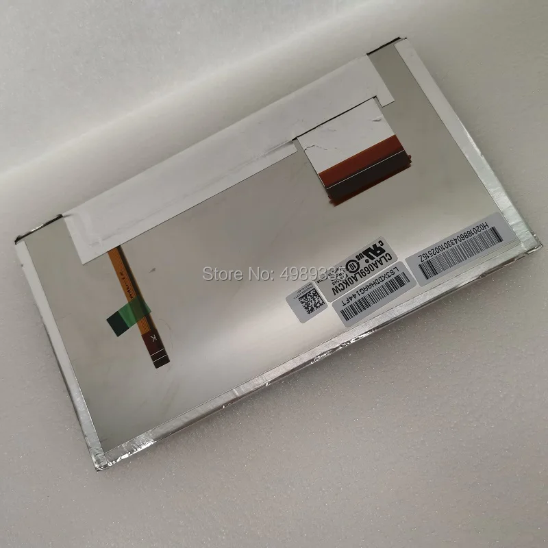 

CLAA069LA0KCW brand new original 6.9 inch car navigation display panel industrial LCD screen