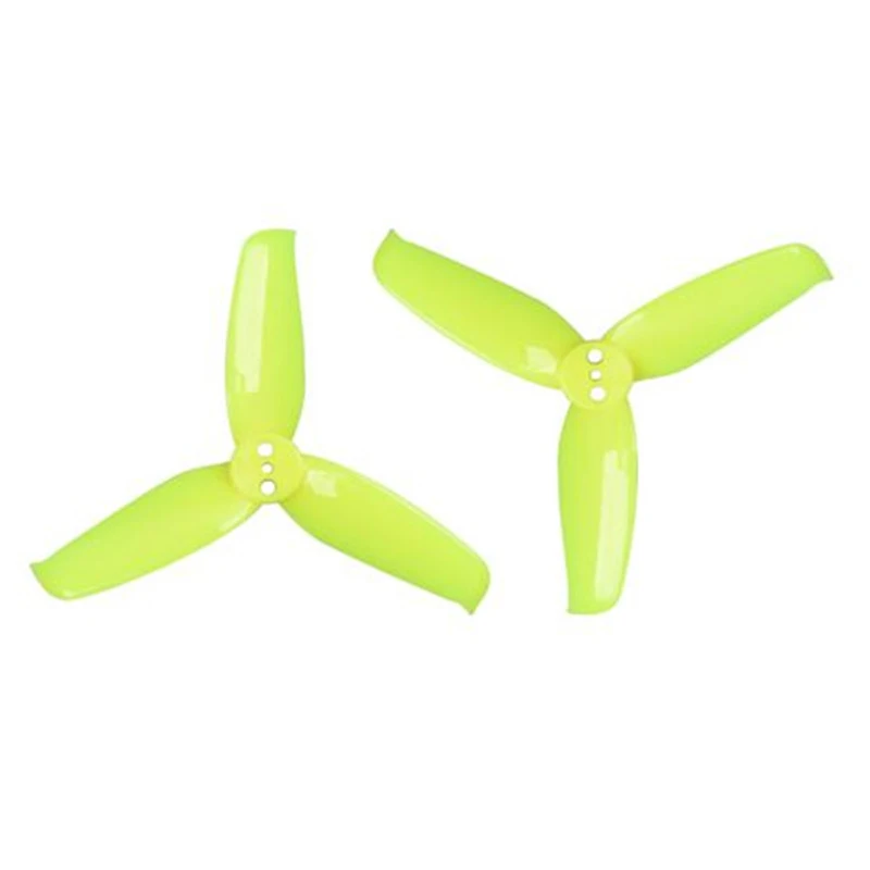 4 Pairs /8 Pairs Gemfan Flash 2540 3-Blade Propeller 2.5inch Triblade Props Compatible with 1105 1106 Brushless Motor for Props