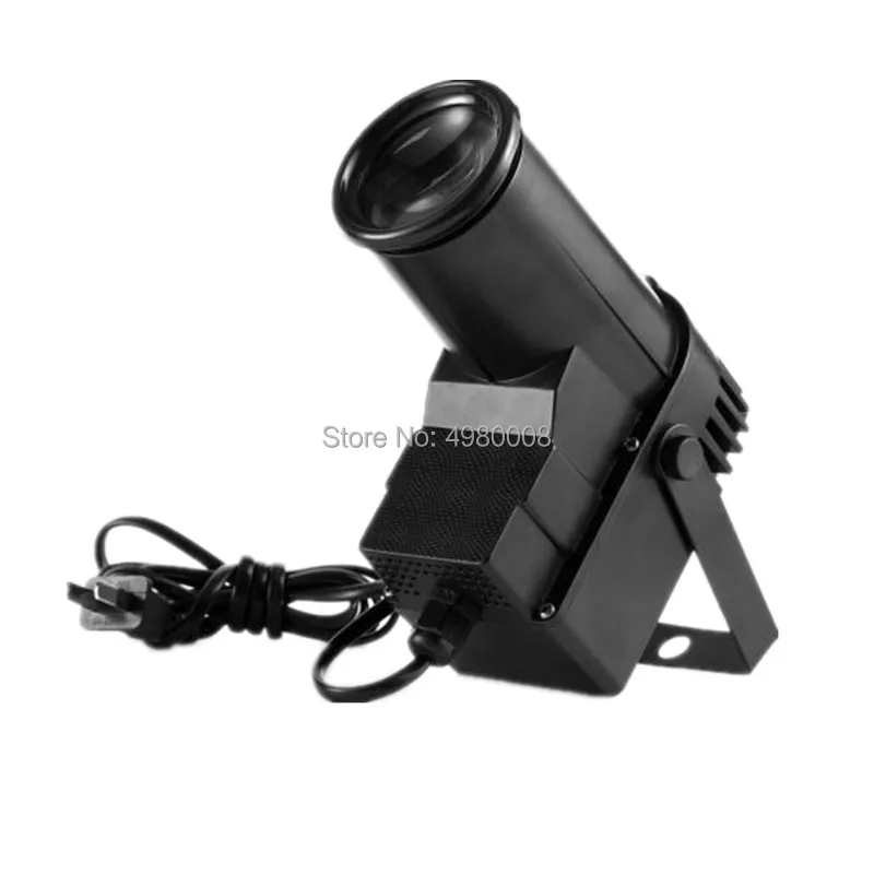 10W LED Spot Light/Remote Control Spotlight/RGB Beam Effect Stage Lighting/LED Pinspot Light Disco Mirror Ball Reflection Light