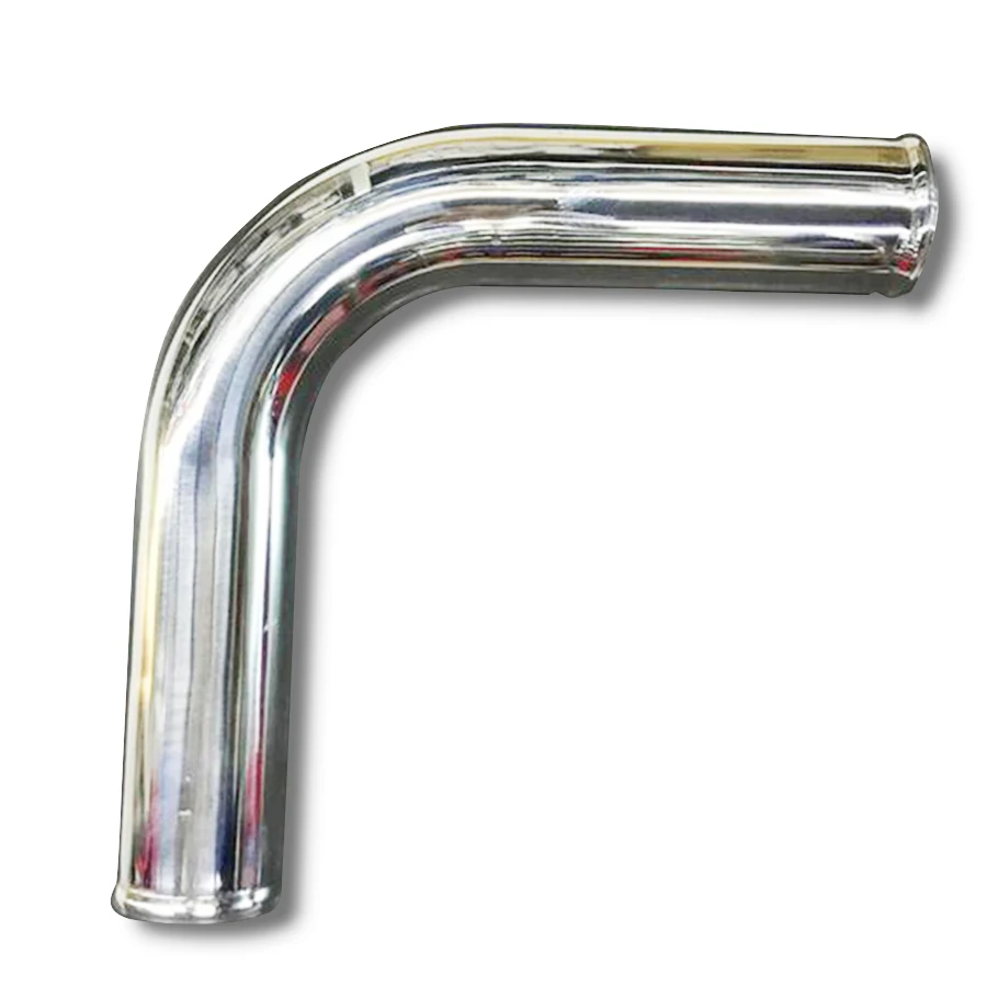 90 degree Universal aluminum alloy intake pipe turbocharged intercooled pipeline intake tube