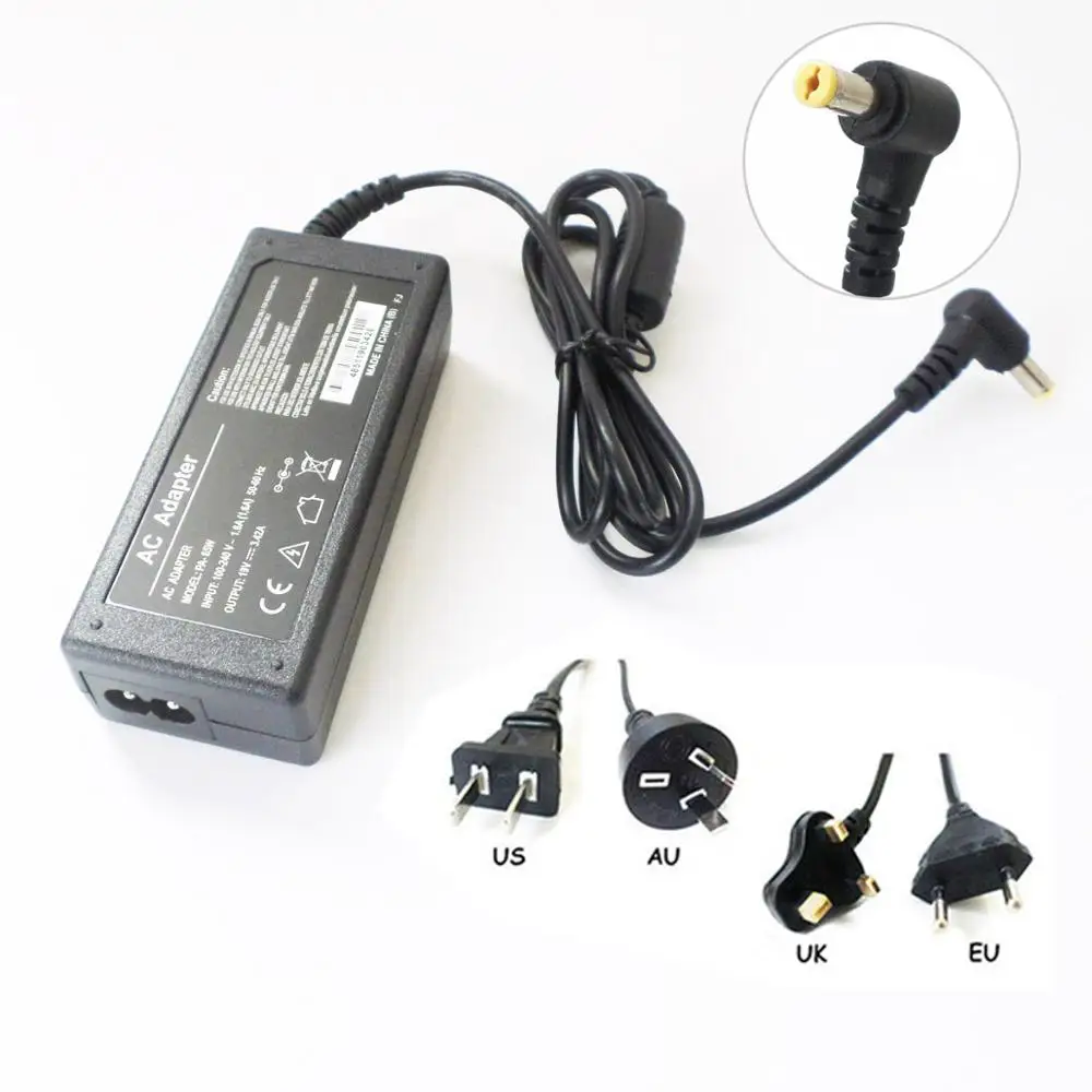 

Laptop Power Supply Charger For Acer Aspire V5-122P-0643 V5-122P-0646 V5-561P V5-121-0818 V5-122P-0408 19V 3.42A 65W AC Adapter