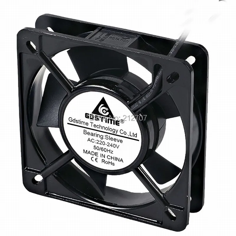 1PCS 11025  AC 11CM 110 x 110 x 25MM 110*110*25MM  Cooler Cooling 220V Fan