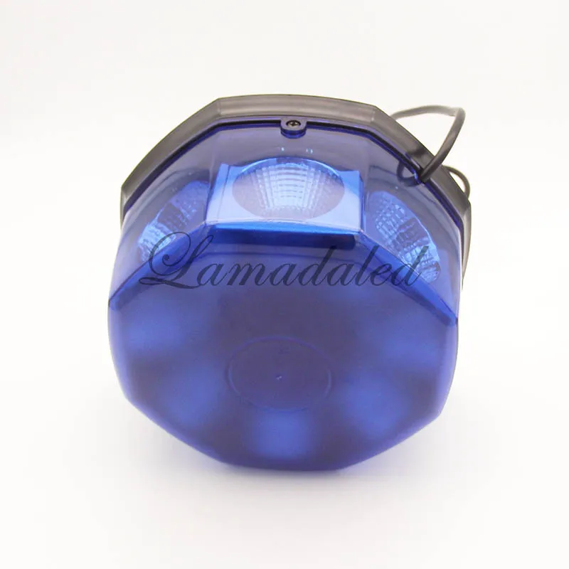 12V24V super bright blue 40W police led strobe lights beacon with magnetic for ambulance fire truck stroboscope warning lamp