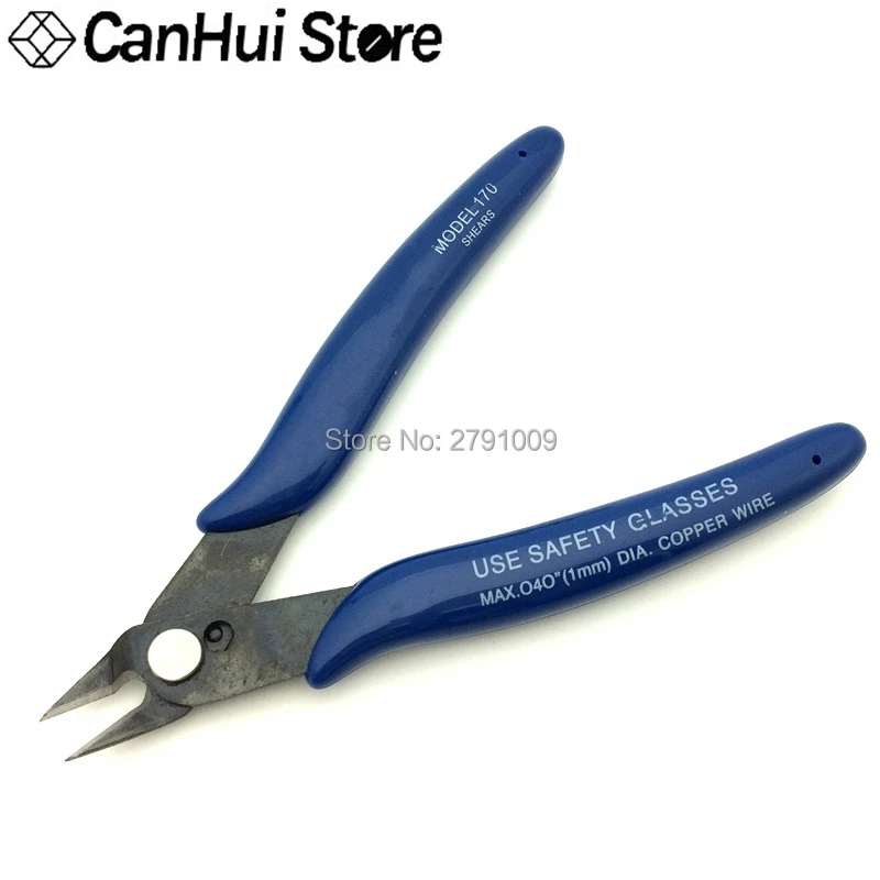 Vastar Electrical Wire Cable Cutters Cutting Side Snips Flush Pliers Nipper Anti-slip Rubber Mini Diagonal Pliers Hand Tools 170