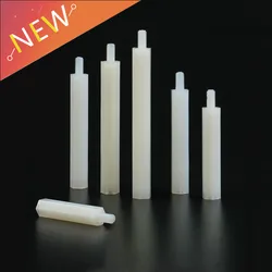 10pcs M3+6mm Spacing Screw for PCB/Computer Motherboard Hexagonal Nylon Standoff Spacers