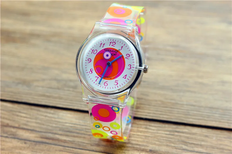 Nazeyt children gift cartoon watch waterproof 30MM with japan movement promotion colorful rubber watch Reloj para ninos