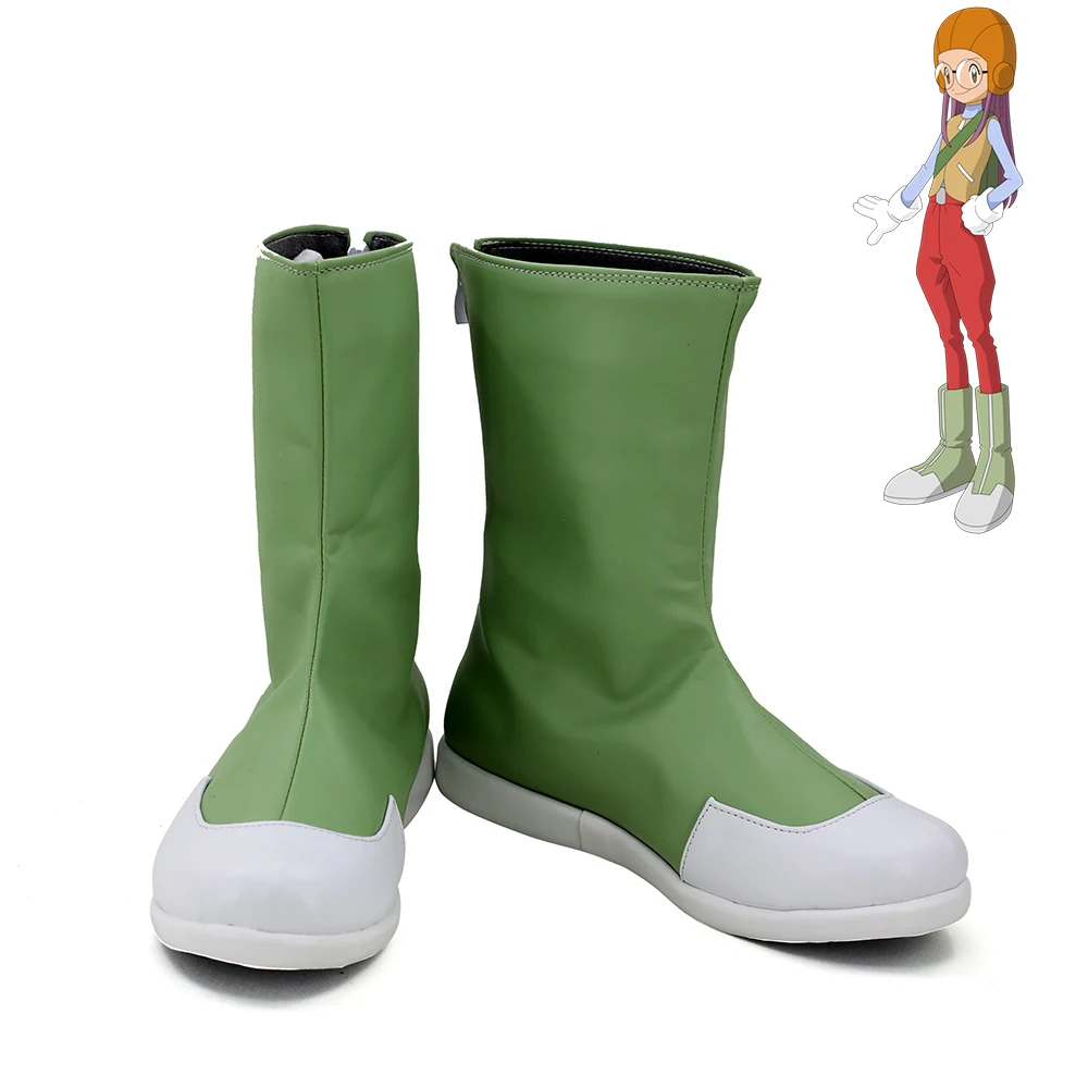 Digimon Adventure Zero Two Digimon 2 MIYAKO INOUE MIYAKO YOLEI, zapatos de Cosplay, botas para mujer