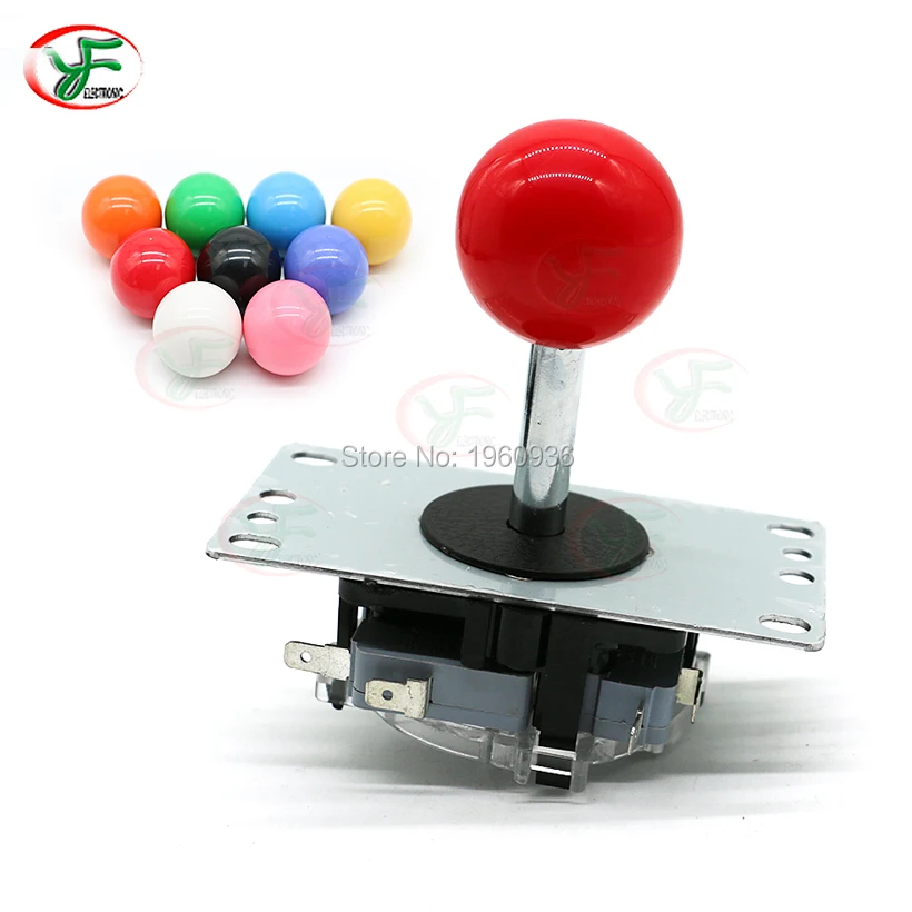 Arcade 4/8 vias joystick roud portão peças de vara de combate para jogo arcade diy