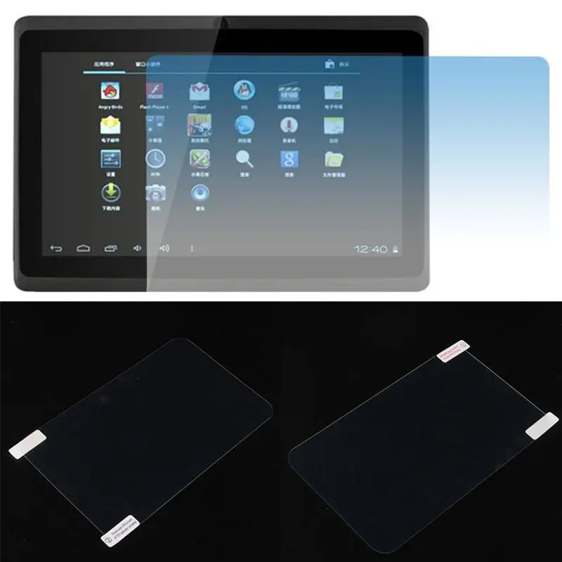 Protetores de tela Tablet para PC, MID, GPS, MP4 Tablet Screen Film, 7\