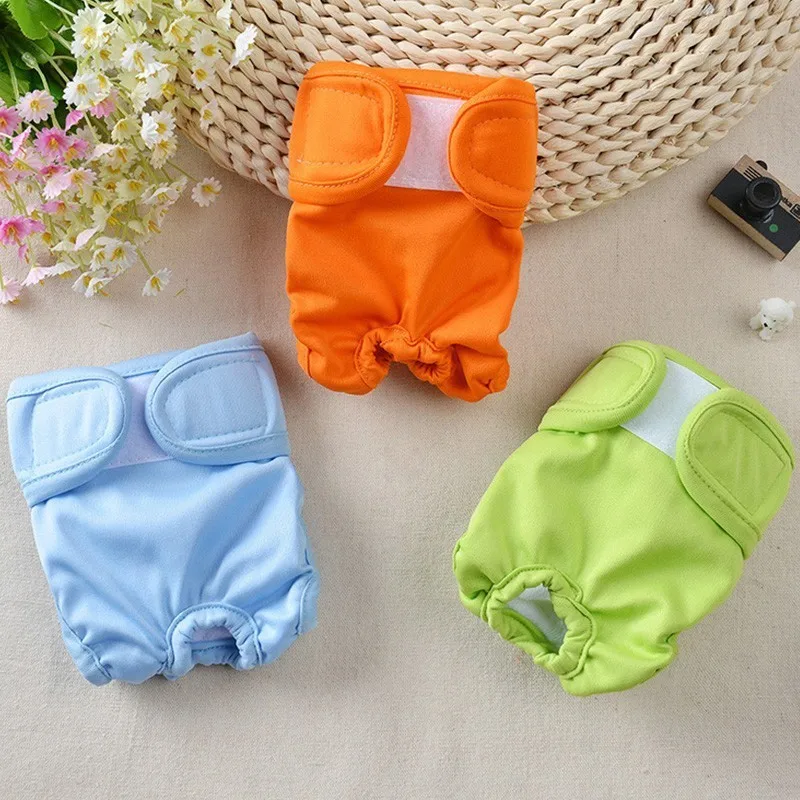 Dog Physiological Pants XS-XXL Diaper Sanitary Washable Female Dog Shorts Panties Menstruation Underwear Briefs Jumpsuit For Dog