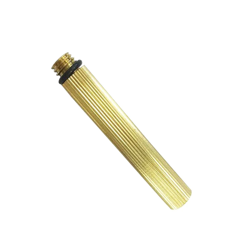 Gas Water Heater valve assembly Parts Sewage tube Made in brass with thread Used on Gas water heater Valve length60mm, M8 Thread