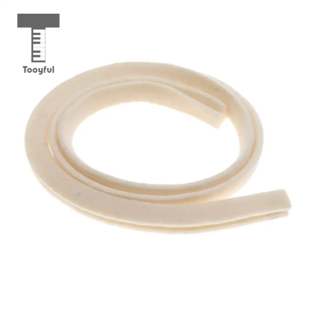 Tooyful White Grand Piano Damper Lifter Felt for Trichord 3 String Notes Piano Repair Replacement Parts