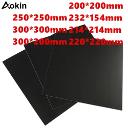 Aokin Frosted Heated Bed Sticker 200/214/220/280/300mm Printing Build Sheet Build Plate Sticker 3d Printer Tape Platform Sticker