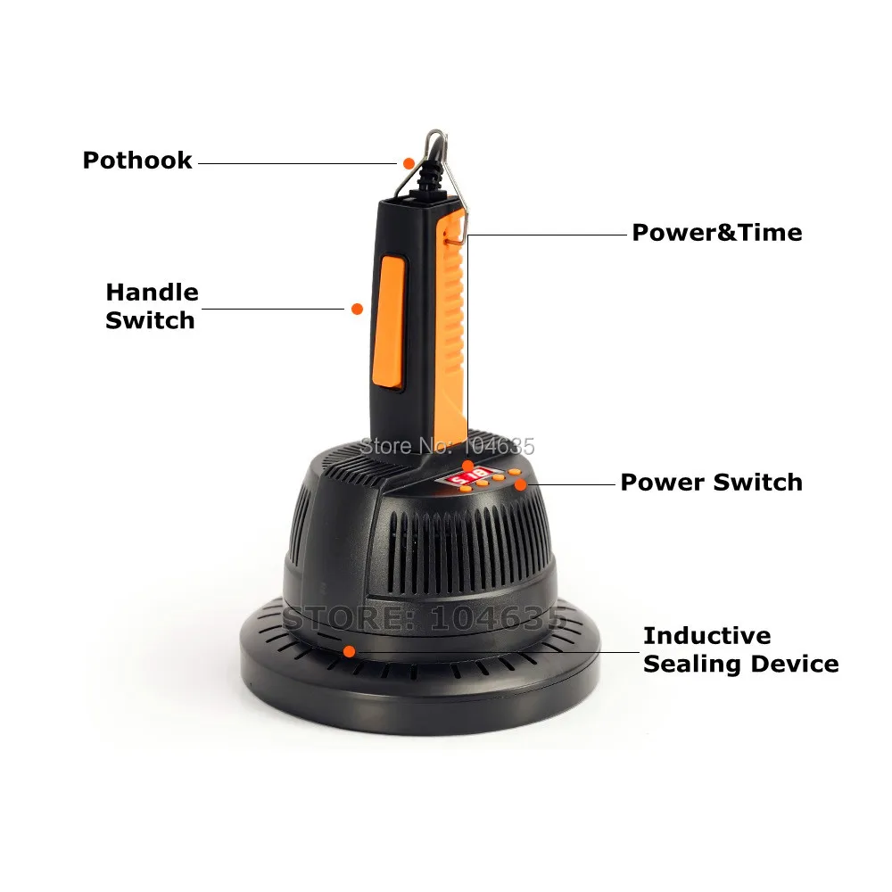 Sigillatrice per bottiglie a induzione tappo per sigillatrice per tazze in foglio di alluminio confezionatrice per lattine tappatrice per coperchi con sigillo in barattolo di vetro da 5 galloni