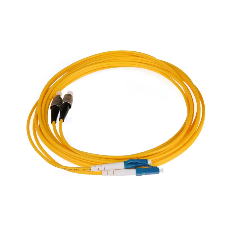 

2KG 50Pair Fiber Optic patch cord single mode Duplex FC TO LC PC UPC sm dx 1 3 5 10 20 100m meters Ftth Free Shipping