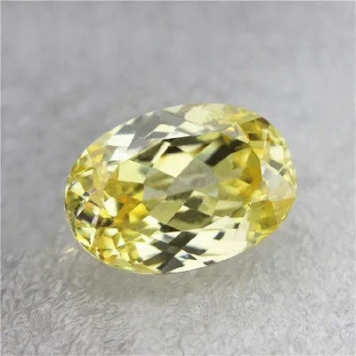 

Many aspects brilliant cut oval shape light yellow cubic zirconia beads loose fancy vivid yellow stones for jewelry making DIY