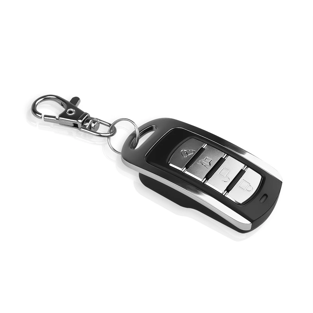 kebidumei Universal 433MHz Remote Control Wireless 4 Keys Copy Cloning Garage Door Remote Control Duplicator Key Auto Keychain