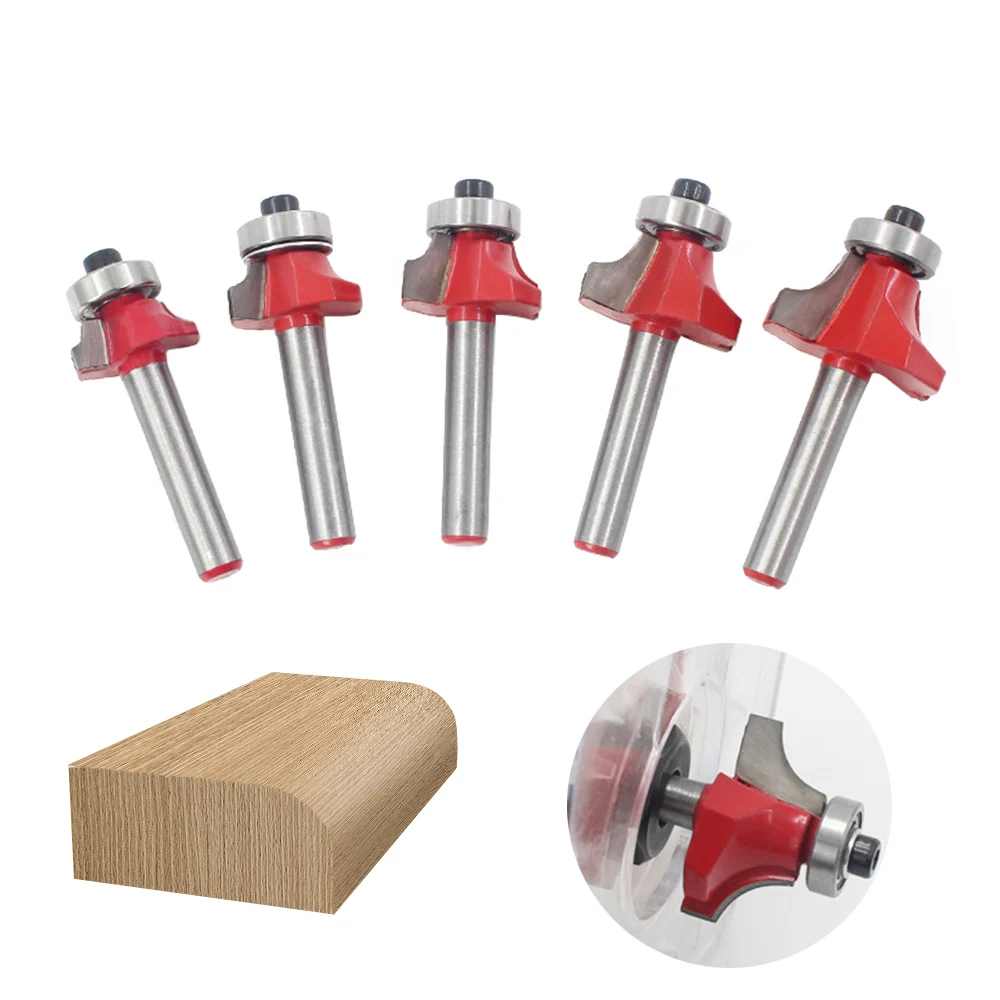 1/4 inch Shank ไม้ Router Bit Straight End Trimmer เครื่องตัด clean flush trim มุมรอบ cove กล่อง bits เครื่องมือเครื่องตัด