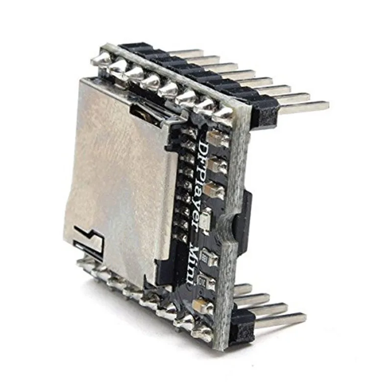 Mini Module de lecteur MP3 pour Arduino, carte TF, disque U, Audio, vocal, vente en gros