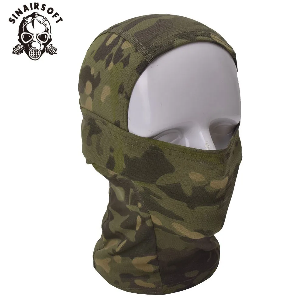 SINAIRSOFT USMC Seal Sniper Breathable Rattlesnake Tactical Full Face Mask For Airsoft Hunting Paintball Bicycle Cycling