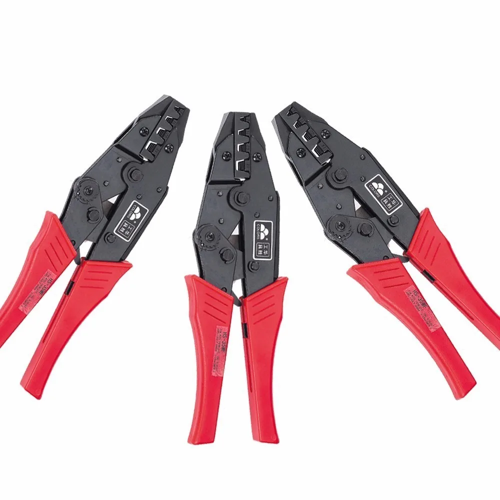 Hs-35wf 10 15 25 35mm 7-2awg Mini Crimp Pliers Multi Hand Tools Large Size Tube Bootlace Terminals Crimping Alicate 9 Inch