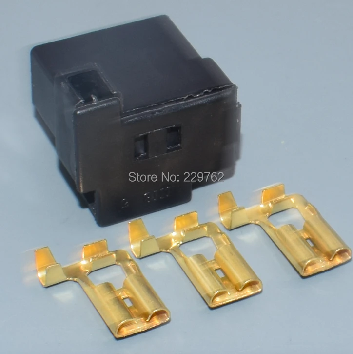 Shhworldsea H4 Headlight 3 Pin 9003 Automotive Connector plug car socket For Audi For VW