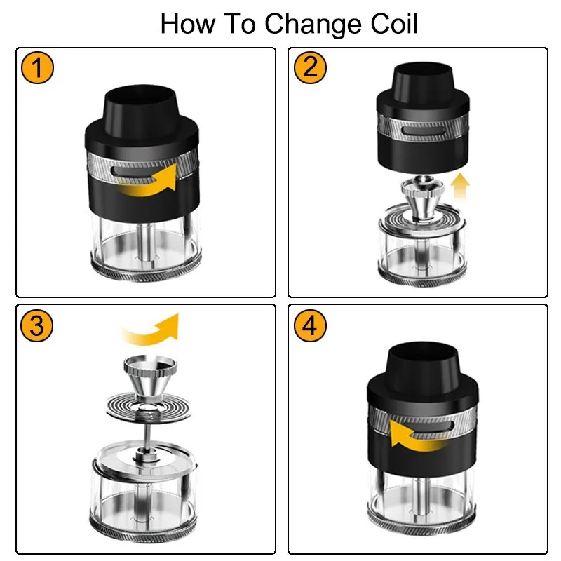 Offerta speciale sigaretta elettronica Aspire Revvo Tank 510 Thread vaporizzatore 2ML capacità Vape atomizzatore usa New Tech ARC Coil