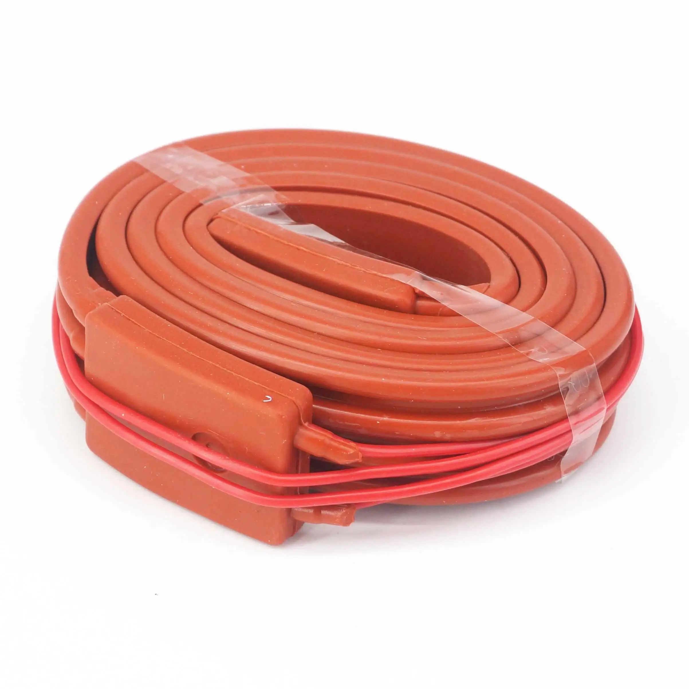 Width 15/25/30/50mm Waterproof Flexible Silicone Rubber Heater Heating Belt Unfreezer for Pipeline Electrical Wires Cable