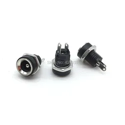 Adaptador de corriente CC hembra, conector Jack DC DC022B, 5,5x2,5mm, 5,5X2,5mm, 5,5x2,5mm, DC-022B, 5 uds.