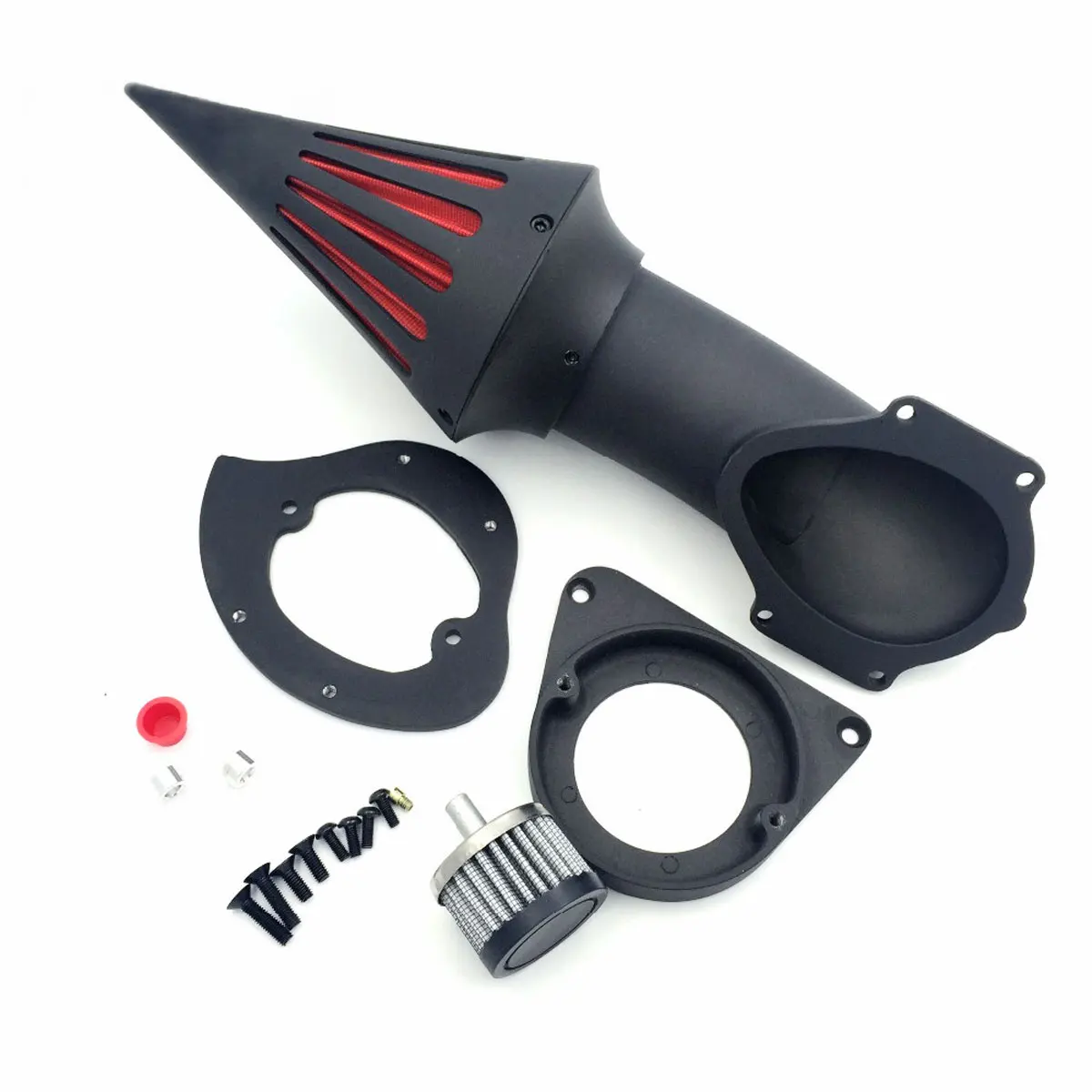 

For 1995-2012 10 11 Kawasaki Vulcan 800 VN800 A Classic Spike Air Cleaner filter Kit K&N Motorcycle Accessories Chrome / Black