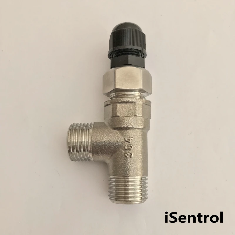 SP21-015B 8-10mm Sensor Pocket and SUS304 Stainless Steel Tee BSP 1/2 inch  Female Male Male