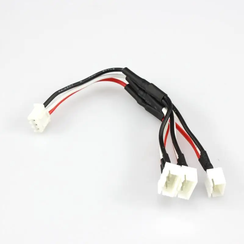 Cable cargador 3 en 1 para Goosky WLtoys XK K120 RC helicóptero/Hubsan/JJRC/SYMA Drone Cable de batería accesorios de repuesto