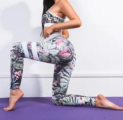 Donne Set Yoga Sottile di Yoga Senza Maniche Palestra Vestiti Running Calzamaglia Delle Donne di Sport Leggings Vestito di Forma Fisica Tuta Usura di Yoga